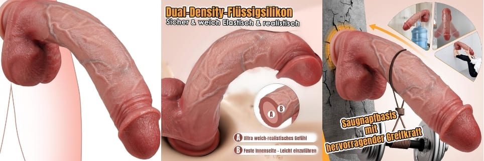 PRONFANS – Gode Réaliste XXL 27,5 cm