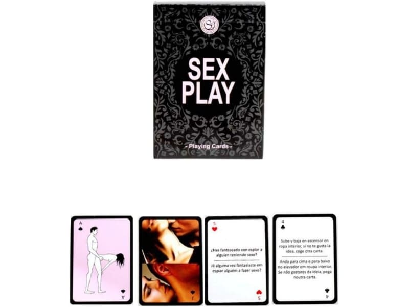 Présentation des différents types de carte du jeu sex play